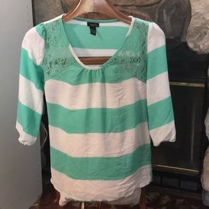 Rue 21  green shirt